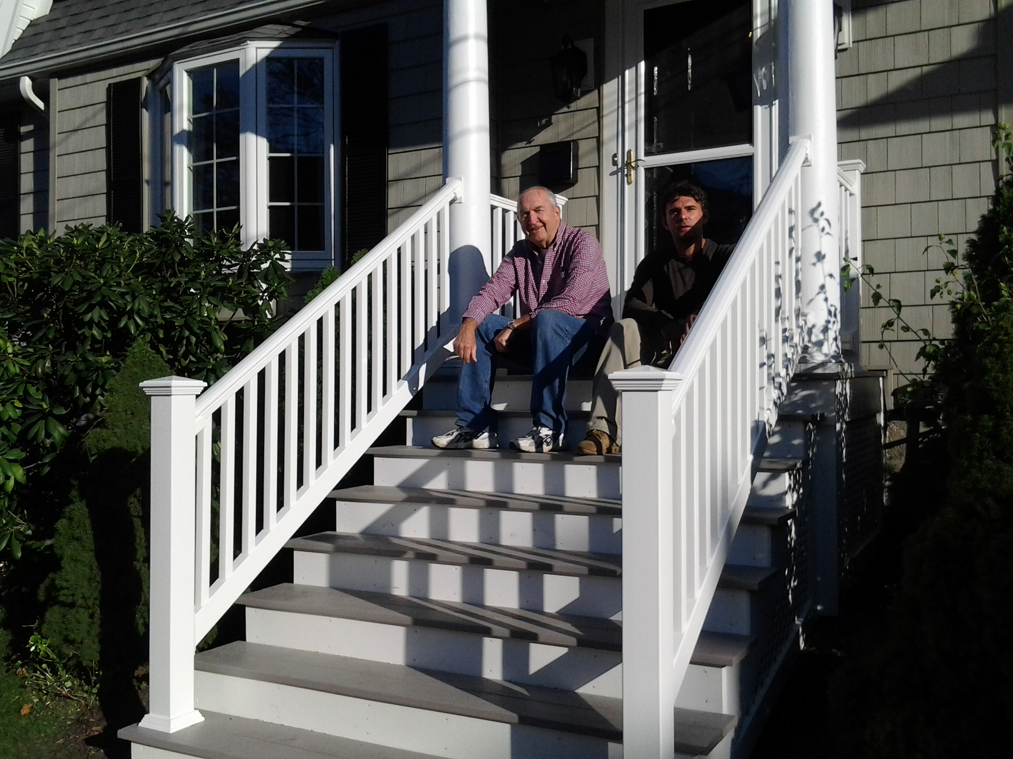 Low Maintenance Front Entry Porch