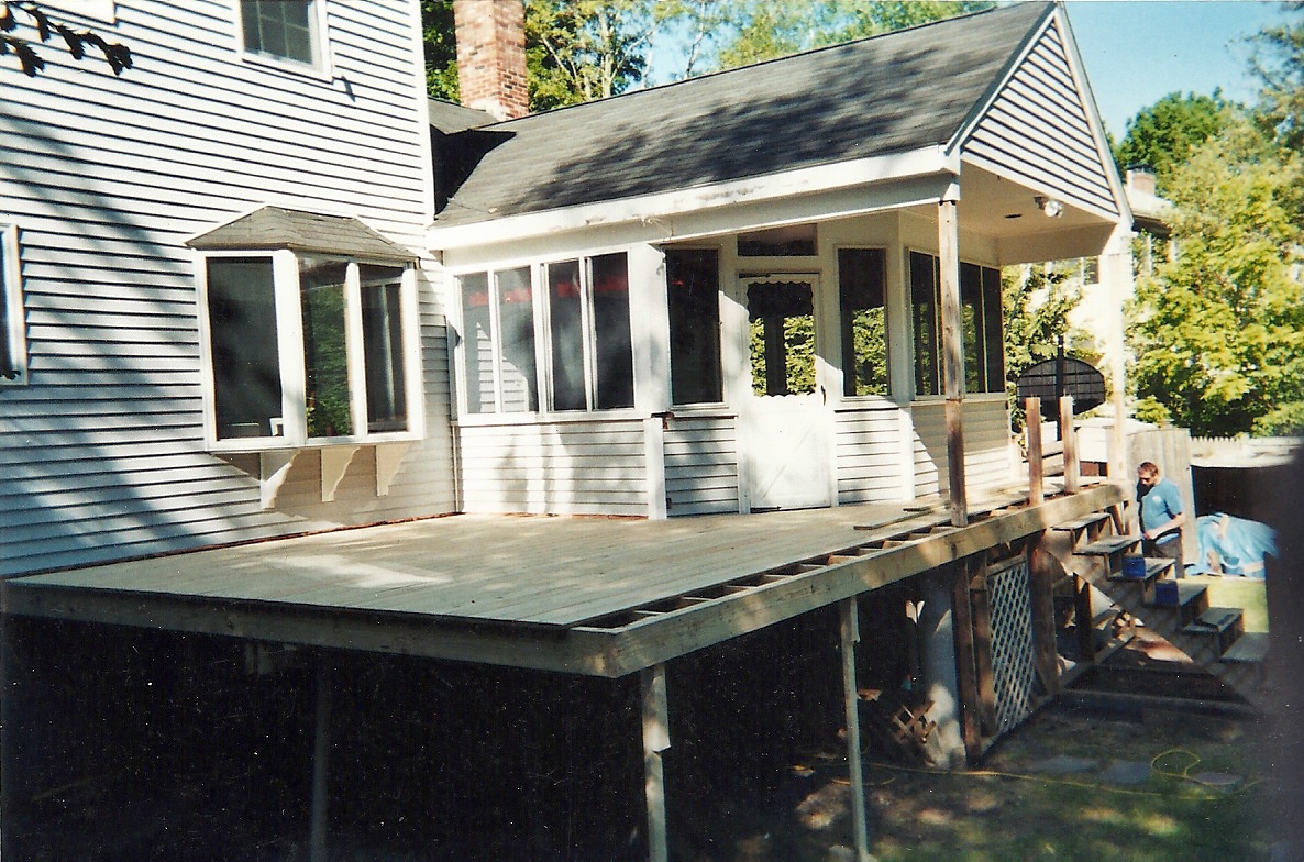 Pressure-Treated Deck and Screened Room (Burlington)